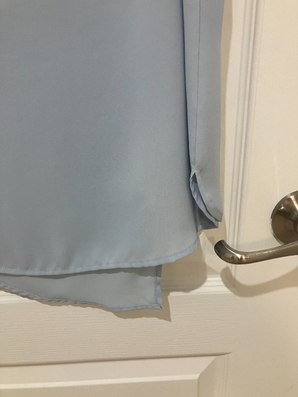 Baby Blue Overlay Top - Picture 5 of 5